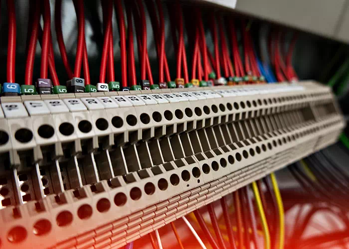 Assemblaggio quadro elettrico industriale di Elettrotecnica Finoli Verona 